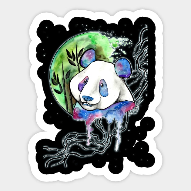 panda Sticker by Lyxy